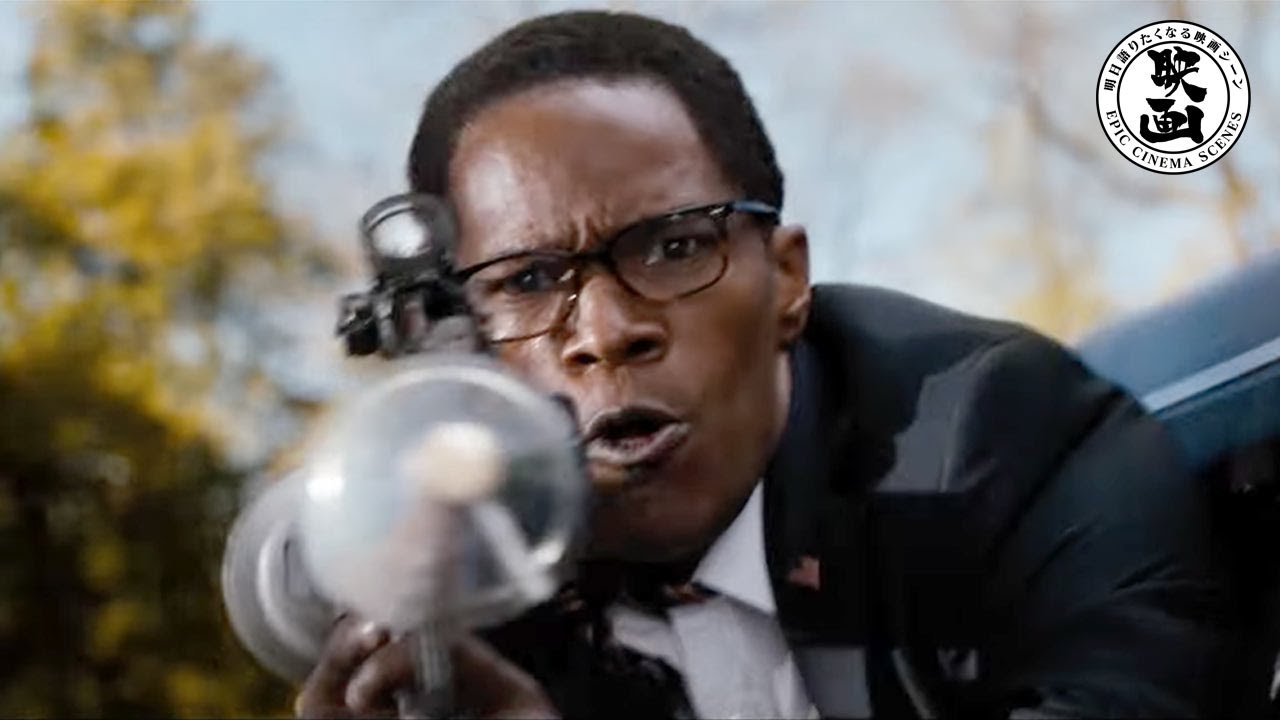 ロケットランチャーを放つ大統領『ホワイトハウス・ダウン』(吹替版) ロケットランチャーを放つ大統領『ホワイトハウス・ダウン』(吹替版)