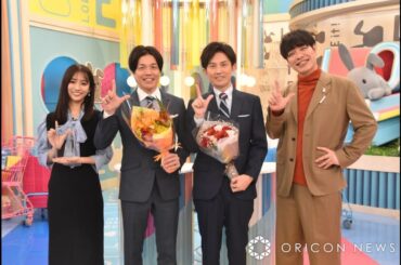 B1- 田村真子&赤荻歩“好きなアナ”ランクインを改めて感謝 南波雅俊はB'z熱唱で宣言