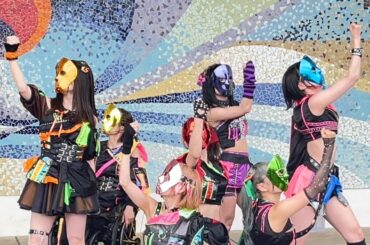 【よこすかラーメン艦隊千秋楽】（トッピング☆ガールズ）「仮面女子」「全ライブ投稿3/9」2024/05/06三笠公園