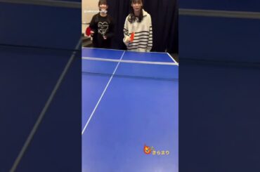 幸阪茉里乃 増本綺良 卓球対決！！きらまりvs.マネージャーさん 櫻坂46