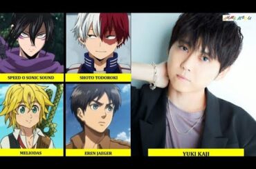 My Hero Academia Class 1 A Characters Japanese Voice Actors with same voice / Seiyuu