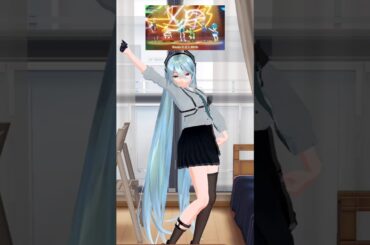 Giga & TeddyLoid meets 松田里奈 & 森田ひかる (櫻坂46) - YYB GenZ Miku #hatsunemiku #mmd