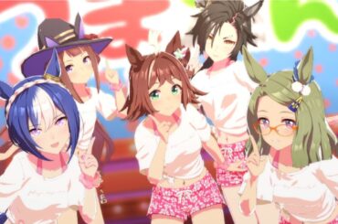 [ウマ娘]ぴょいっとはれるや！#ラインクラフト #シーザリオ #エアメサイア #エアシャカール #スイープトウショウ （お遊びver.part3)