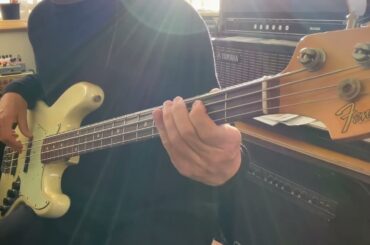 大場久美子　キラキラ星あげる（bass cover）Fender JazzBass