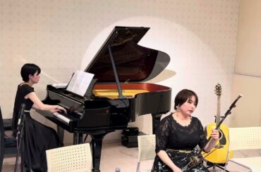 「心の雨」　／　二胡　鈴木晴菜　・　ピアノ　野中光   ・　  作曲　十九本ヒトミ