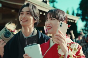 広瀬すず、横浜流星出演／富士フイルム新CM「お正月を写そう♪ 2025 チェキ・ワイドな活躍」篇 30秒