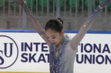 [24-25JGP Slovenia] Mei OKADA 岡田 芽依 Free Skating(122.59)