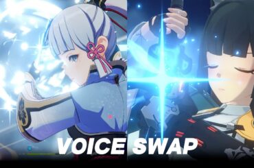I knew it! Ayaka VA is fit for Miyabi | Voice Swap
