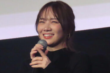 アニメ「Aランクパーティを離脱した俺は、元教え子たちと迷宮深部を目指す。」トークショーに登壇した乃木坂46田村真佑