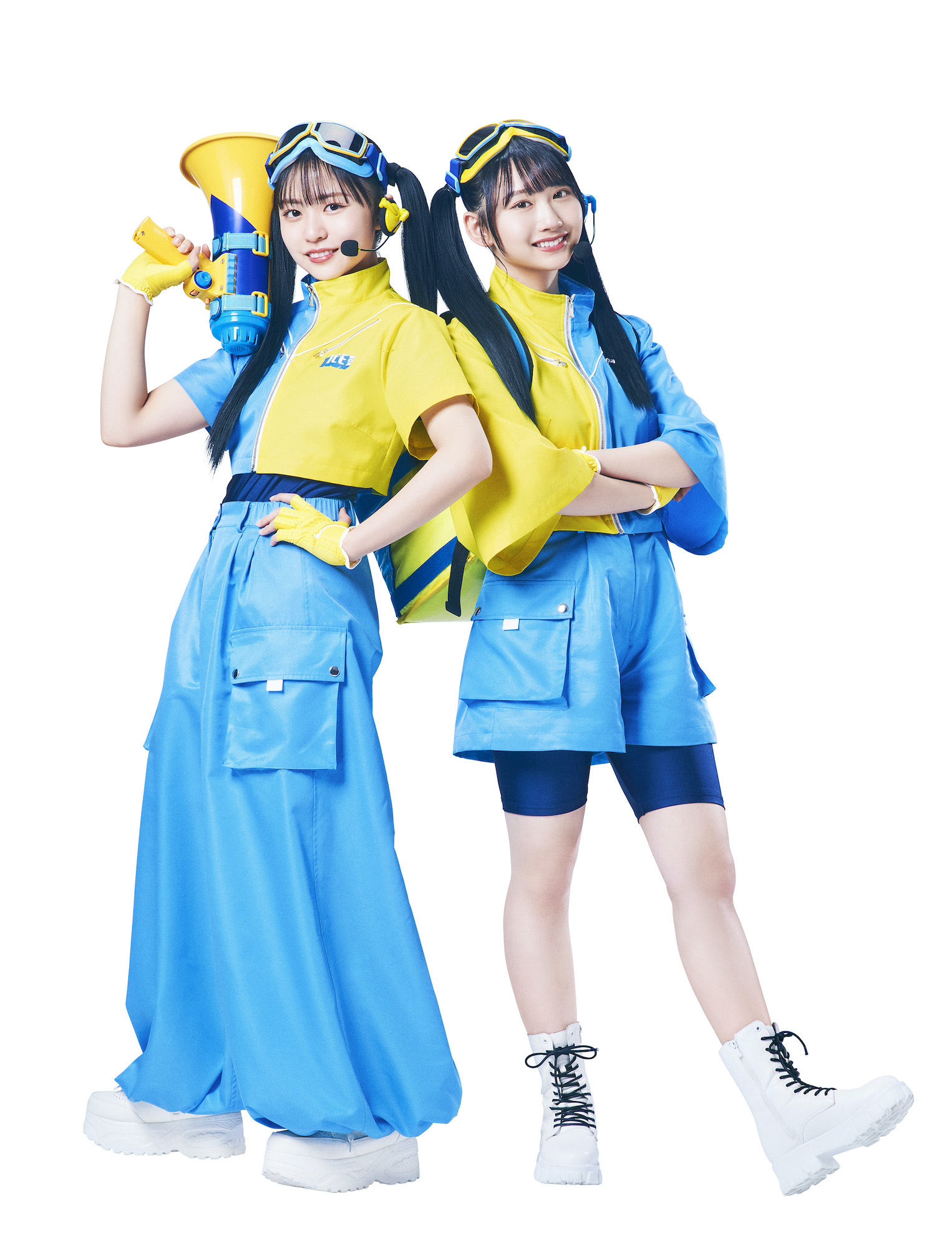 日向坂46・正源司陽子＆藤嶌果歩、ハイツイン姿でアイスボックスをお届け. CM アイドル、モデル