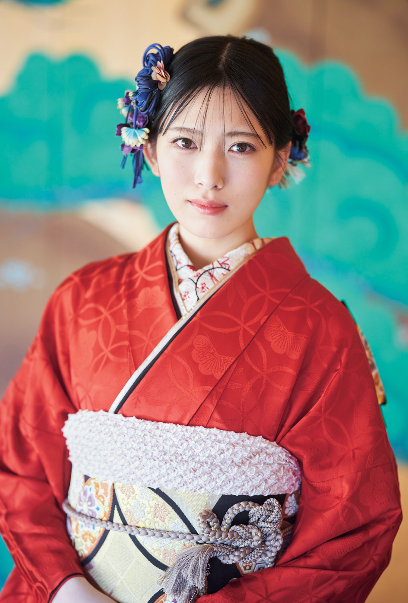 村山美羽（櫻坂46）振袖