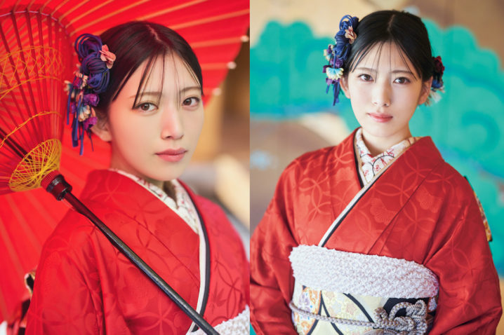 村山美羽（櫻坂46）振袖