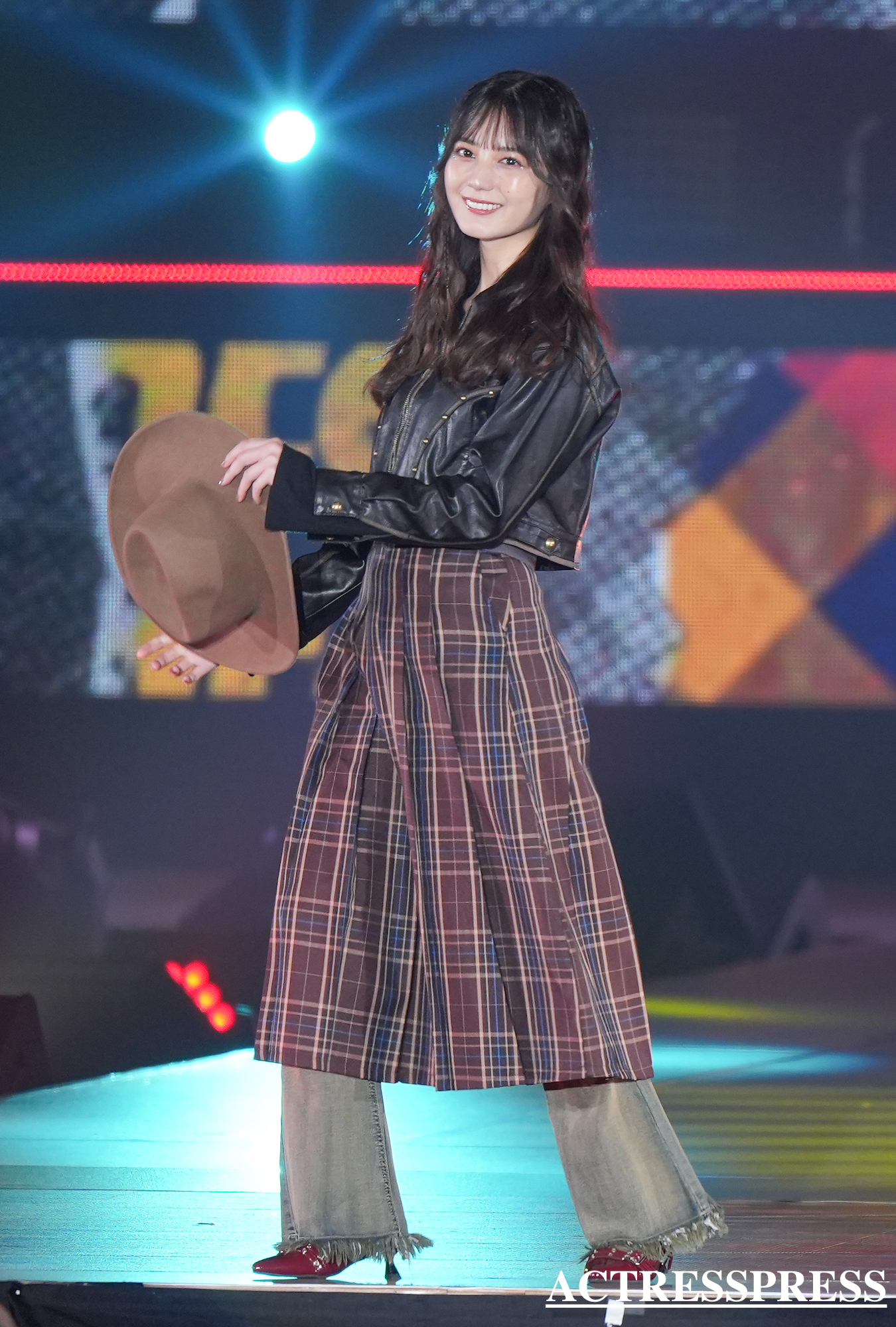 小坂菜緒（日向坂46）2024年10月19日、幕張メッセで開催のRakuten GirlsAward 2024 A/Wにて。(C) 撮影：ACTRESS PRESS編集部 (Photographer: SHUN）