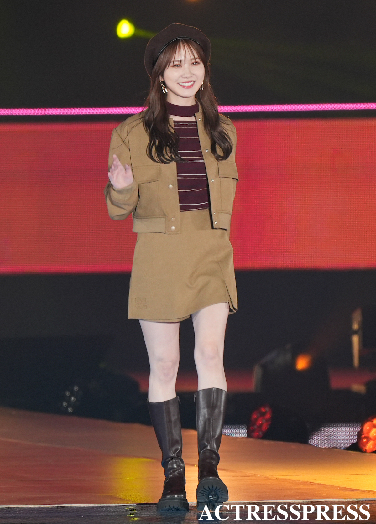 加藤史帆（日向坂46）／2023年9月30日、幕張メッセにて開催された『Rakuten GirlsAward 2023 AUTUMN/WINTER（ガールズアワード）』にて。(C)撮影:ACTRESS PRESS編集部(Photographer: SHUN)