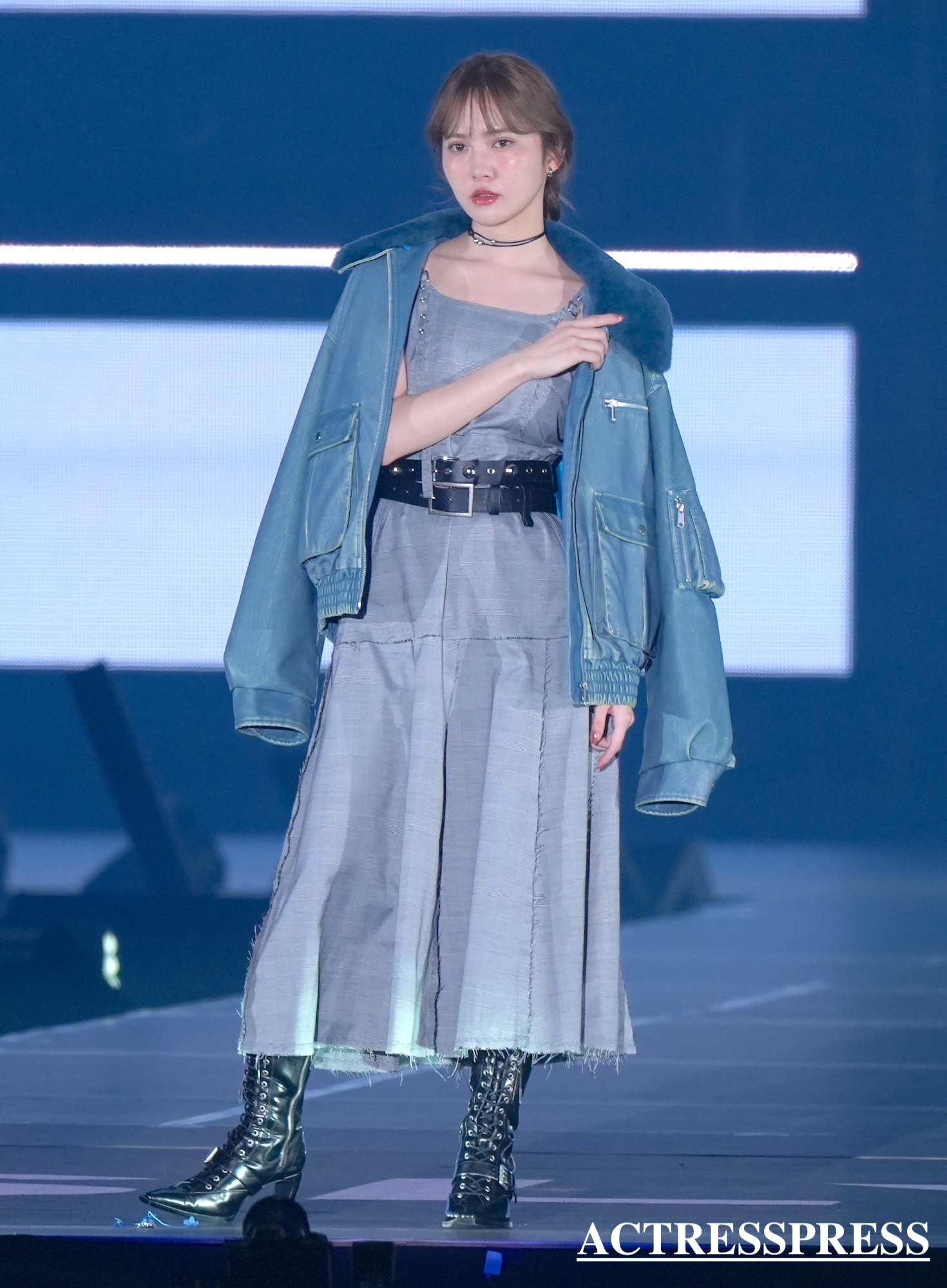 加藤史帆（日向坂46）2024年10月19日、幕張メッセで開催のRakuten GirlsAward 2024 A/Wにて。(C) 撮影：ACTRESS PRESS編集部 (Photographer: SHUN）