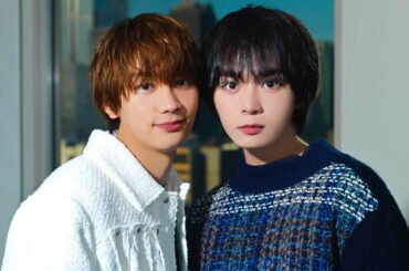 大西流星＆藤原丈一郎インタビュー『劇場版 忍たま乱太郎』で声優挑戦、なにわ男子に似ているキャラも？ - ファッションプレス
