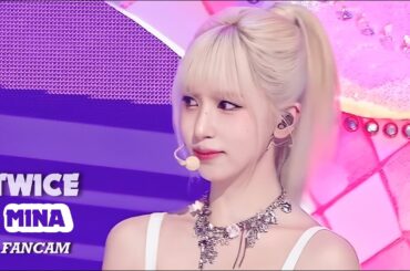 [4K Fancam] 트와이 TWICE Mina 미나 "STRATEGY" | 241215