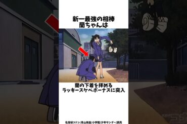新一最強の相棒蘭ちゃん【名探偵コナン】#コナン #名探偵コナン #shorts