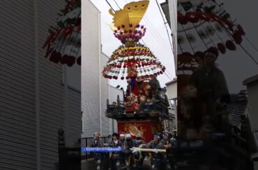 高岡御車山祭 / 伝統的建造物群保存地区［富山・高岡］#祭り #ユネスコ無形文化遺産 #御車山祭 #高岡 #君の膵臓をたべたい #キミスイ #富山 #ゴールデンウィーク #JAPAN #Shorts