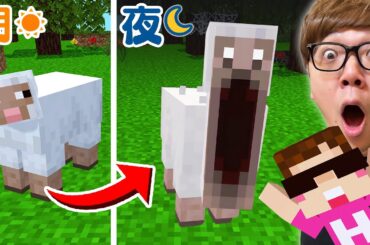 【マインクラフト】夜になるとMobが怖くなるマイクラ【Minecraft】【ヒカキンゲームズ】