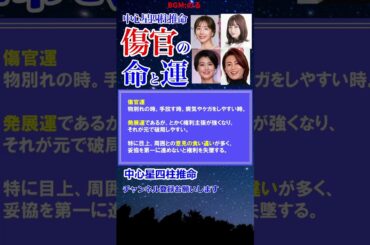 四柱推命経験者必見★傷官 命と運 初級6 #傷官の女 #独立開業 #開業 #月支元命 #月柱天干通変 #年運 #四柱推命 #運勢 #田中みな実 #橋本環奈 #藤原紀香 #氷川きよし #Shorts