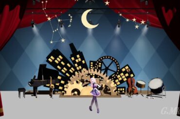 【試作】かんなぎOP『motto☆派手にね!』カバー：NEUTRINOセブン＆動く系MMDステージ初いじり