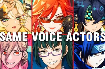 Genshin Impact All Natlan Characters Japanese Dub Voice Actors Seiyuu Same Anime Characters