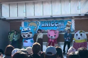 世界キャラクターサミット in羽生2024 初日　易易モモ・Noah・コアックマ冨塚大地・寺嶋由芙