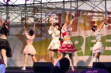 SPRISE スプライズ　ドラゴンクイーンズフェスティバル　竜王アイドル夏祭り2024　サンシャイングリーンステージ1日目　2024.8.11  野外フェス