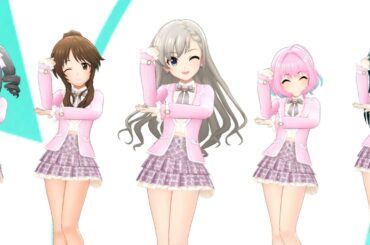 【デレステ】この恋の解を答えなさい MV (セレクトショップ 新衣装 ラブミースクールガール Ver.)