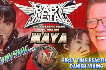 BABYMETAL  MAYA  #live  #babymetal  #jrock #babymetalreaction #musicreactions #metal #reaction