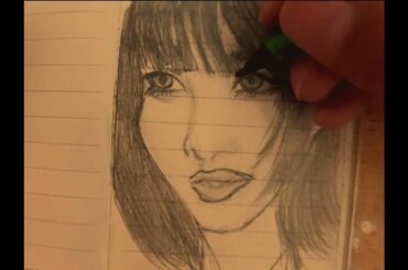 Trying to draw Hirai Momo モモ