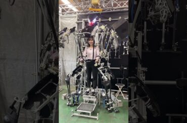 モビルスーツ🤖 #vlog #柴田阿弥 #スケルトニクス #ガンダム #モビルスーツ