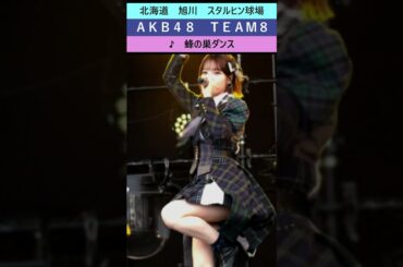 #蜂の巣ダンス ② #AKB48 #チーム8　Team8　#坂口渚沙 #高橋彩音 #吉川七瀬 #永野芹佳 #徳永羚海 #行天優莉奈 #左伴彩佳 #倉野尾成美 #なんてったってアイドル　#shorts
