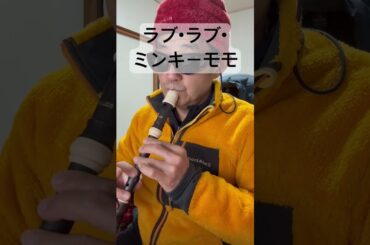 ラブ・ラブ・ミンキーモモ 小山茉美 魔法のプリンセス・ミンキーモモ アニソン ソプラノリコーダー soprano recorder