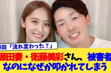 源田妻・衛藤美彩さん、被害者なのになぜか叩かれてしまう【なんJ プロ野球反応集】【2chスレ】【5chスレ】