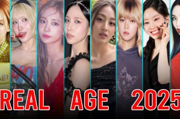 TWICE All Members Real Age & Date of Birth,2025 | TWICE REAL AGE