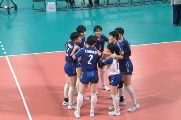【春の高校バレー2025】準々決勝・女子／安来[島根]vs金蘭会[大阪] ハイライト
