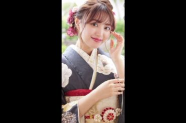 ＜香音＞野々村真の長女　振り袖のモデルに　リボンやフリル、レースでガーリーな装いも