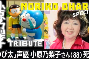「ドラえもん」のび太役など 声優の小原乃梨子さんが死去 88歳 Tribute Noriko Ohara voce di Nobita Voice Actress Noriko Dies 2024-7