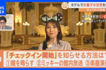 ディズニー映画「シュガー・ラッシュ」の世界を体験　東京ディズニーランドホテルで新しいイベント開始｜TBS NEWS DIG