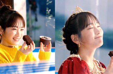 川栄李奈、スイーツを食べてとろける表情が可愛すぎる！【ローソン新CM・メイキング＆インタビュー】