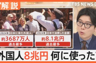 消費額8兆円超！外国人観光客のお財布事情 ホテルの“ごみ箱”をのぞき見すると…、国ごとに違う“お金の使い道”【Nスタ解説】｜TBS NEWS DIG