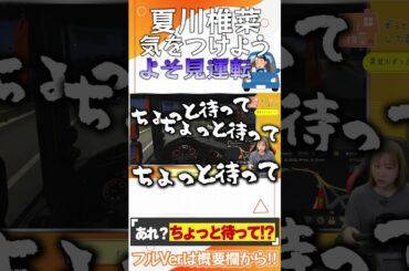 ストップ！脇見運転　#shorts