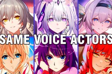 Honkai Star Rail All Characters Japanese Dub Voice Actors Seiyuu Same Anime Characters