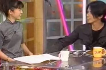 하이도 이상형 토크 HYDEと大石恵初対面