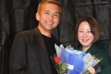引退発表の稲本に妻でモデルの田中美保から花束　「家族が一番には言いました」と相談、「お疲れさまでしたという言葉はもらった」