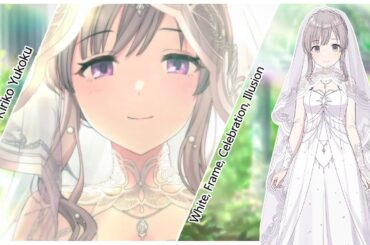 Kiriko Yukoku P-SSR 11 | White, Frame, Celebration, Illusion (ENG)