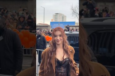 SANA arrived at PradaFW25 🐹 #사나 #SANA #サナ #TWICE #트와이스 #MISAMO #미사모 #PRADAFW25xSANA #PradaFW25