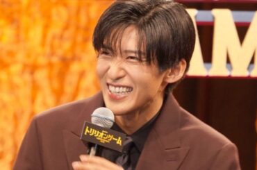 目黒蓮に江藤愛アナ「格好良さ詰まっている」絶賛　「恐縮です」映画トリリオンゲーム舞台挨拶